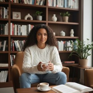 AÉROPOSTALE,Women’s White Knitted Sweater, Medium, 19.5 Length